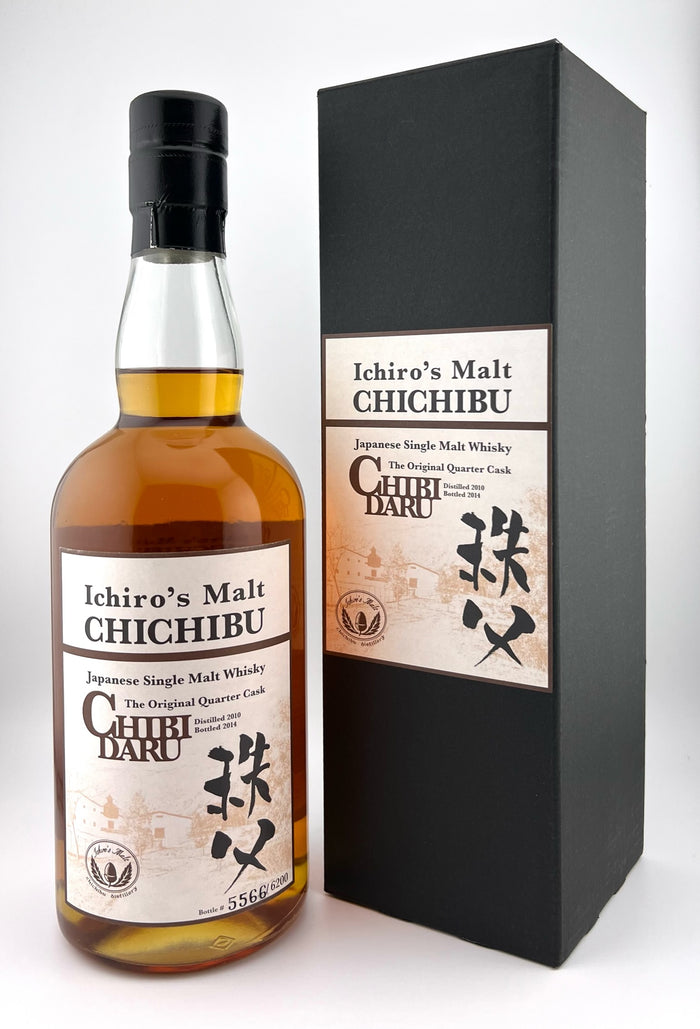 Ichiro's Malt Chichibu - Chibidaru, Original Quarter Cask Japanese Whisky Bottle and Box