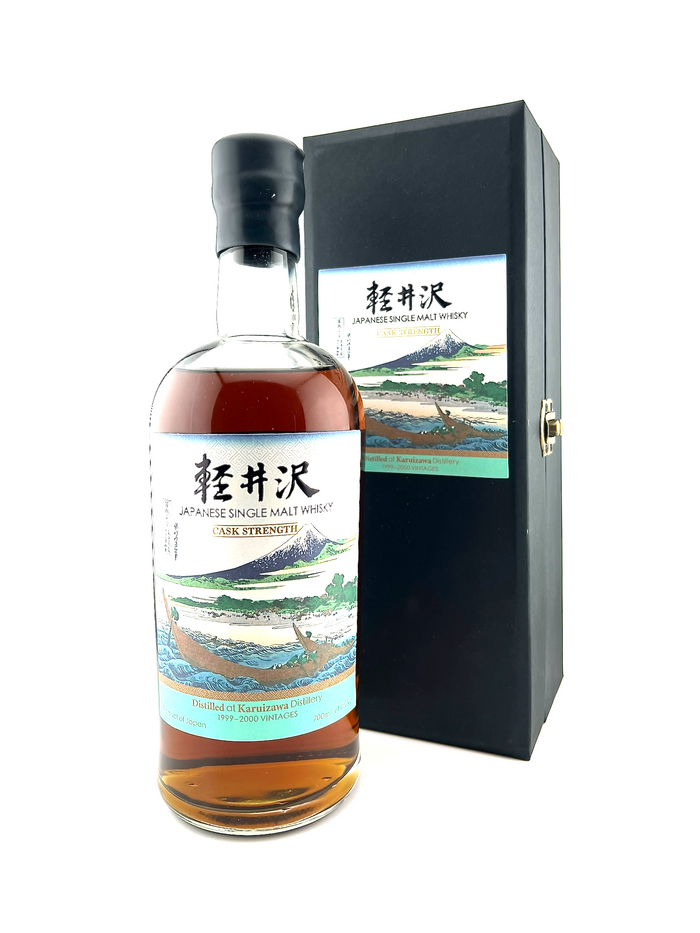 Batch 16; "Tago Bay near Ejiri on the Tōkaidō" is a remarkable single malt whisky, part of the prestigious 36 Views of Mount Fuji series, a collection that celebrates the final two vintages from the legendary Karuizawa Distillery.