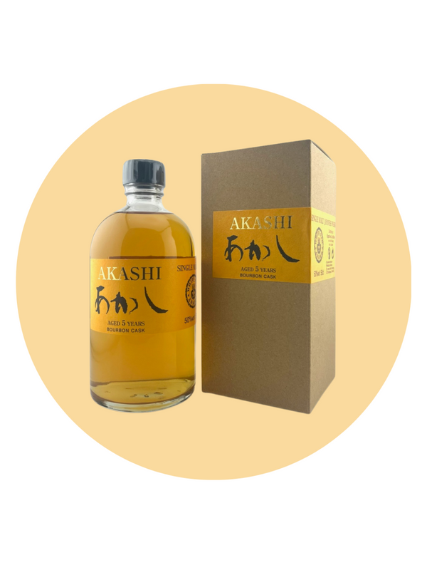 Akashi Bourbon Cask 5 Years Single Malt Japanese Whisky