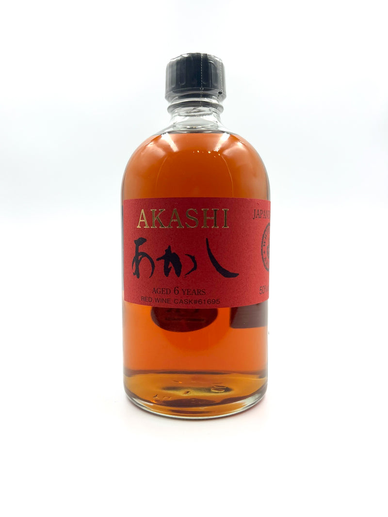 Akashi - 6 Year Old Single Malt Whisky - Cognac and Red Wine Cask Finish