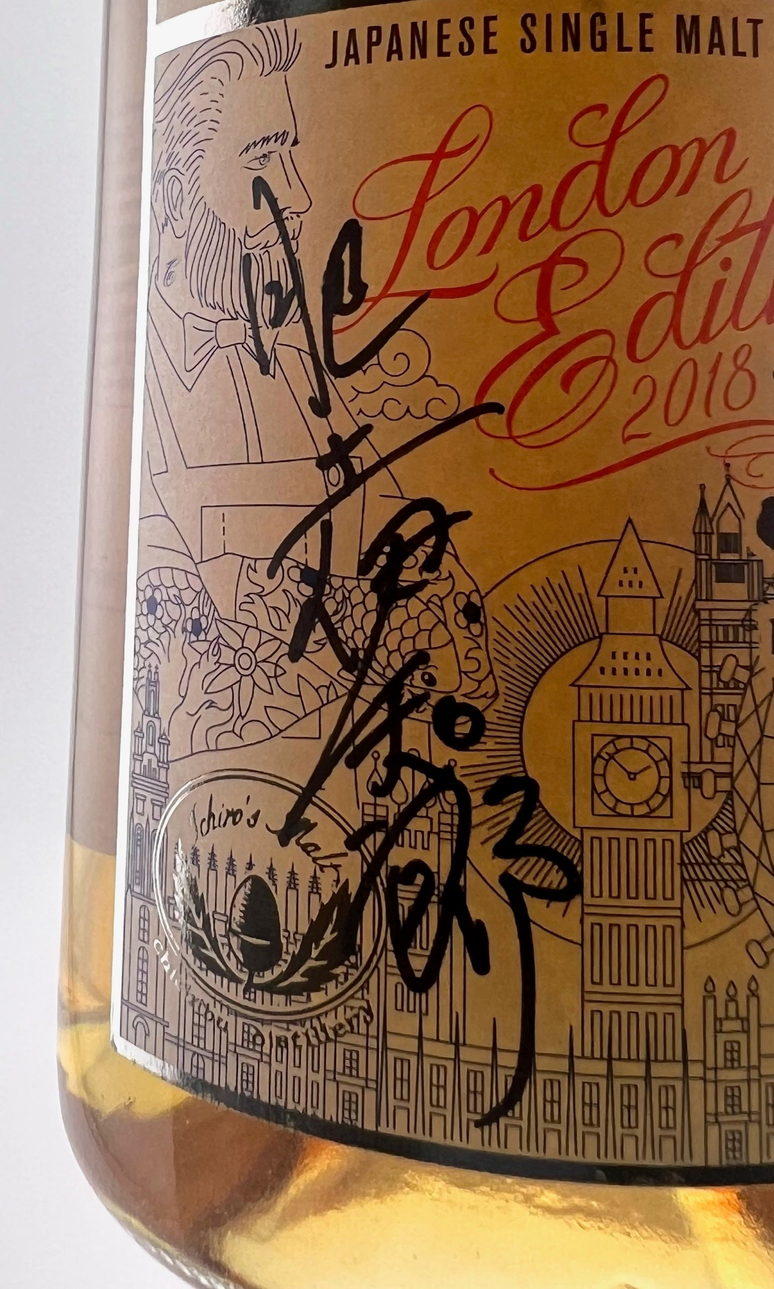 Ichiro's Malt Chichibu - London Edition 2018 Signed by Ichiro