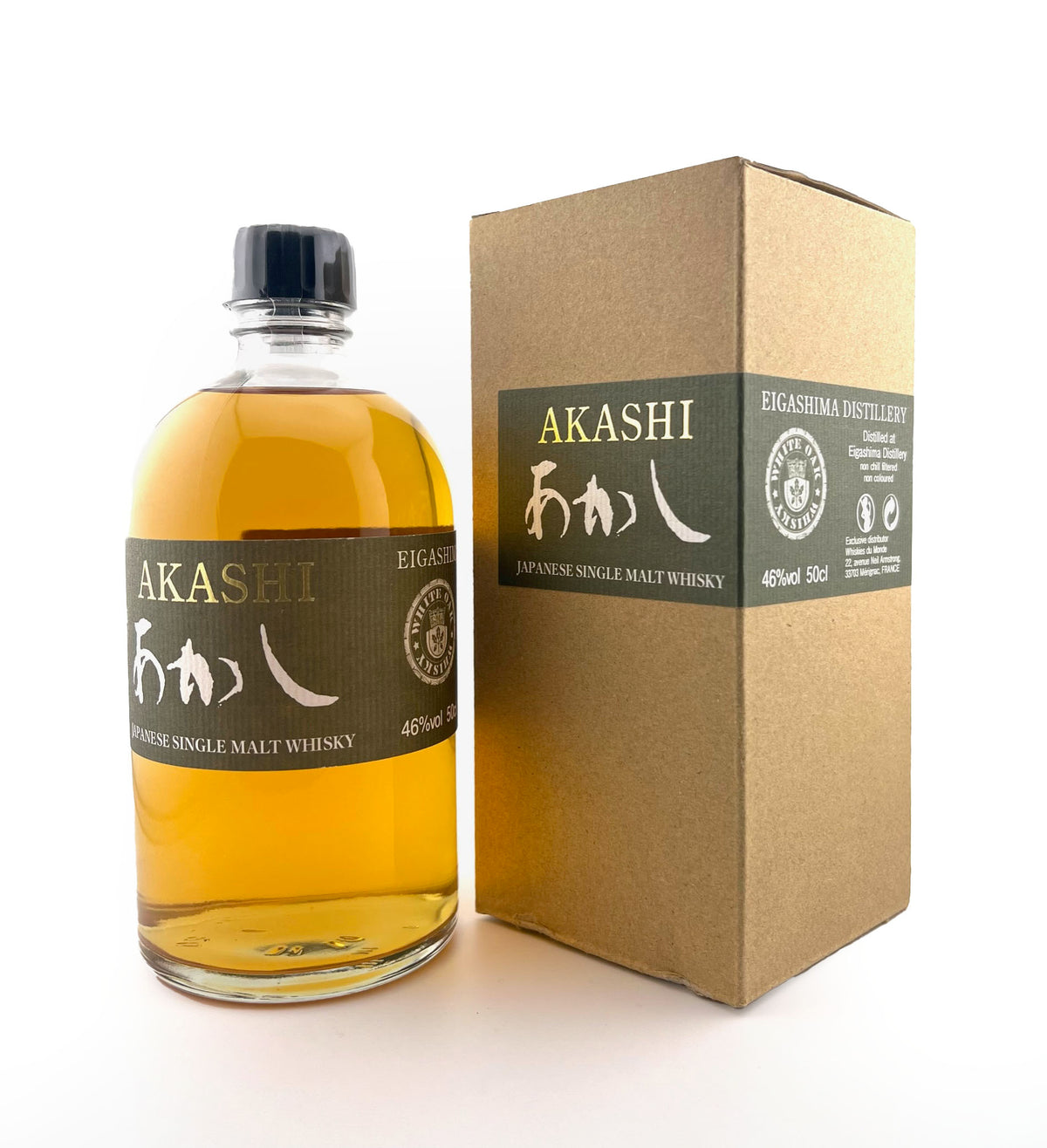 Akashi White Oak Single Malt Japanese Whisky – Whiskypto
