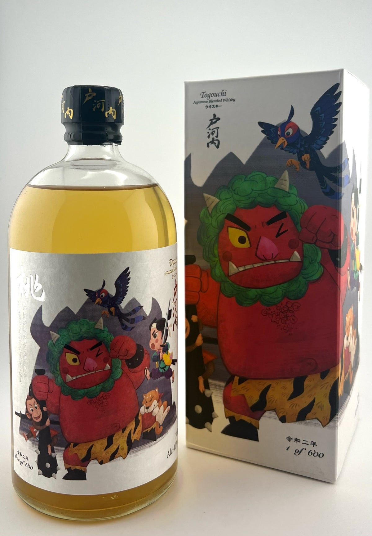 Togouchi “Momotarō” Special Limited Edition Set with Single Cask