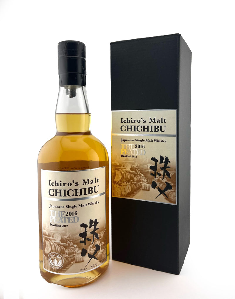 The highly acclaimed 2016 release of Ichiro's 'The Peated' Single Malt Whisky is part of a limited edition, with a total of only 6350 bottles produced, making it a prized collector's item.&nbsp;Distilled in 2012, this whisky showcases Ichiro's mastery of the peating process, resulting in a single cask release that exudes a captivating smoky character. Bottled in 2016, it captures the essence of its aging journey, offering a delightful exploration of flavors.