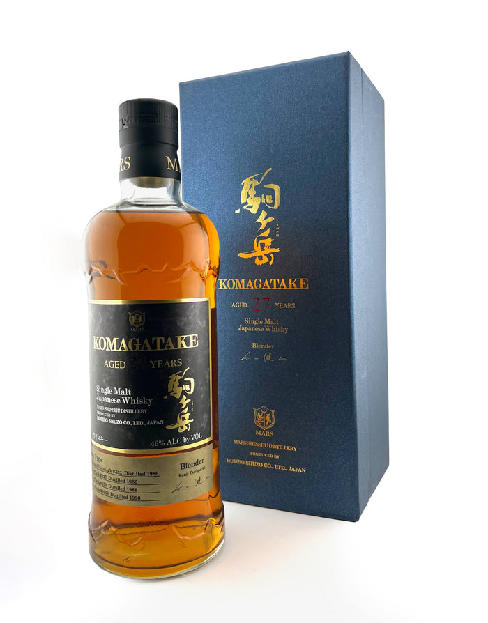 Komagatake Mars Aged 27 Years Single Malt Japanese Whisky and Box