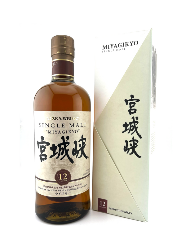 Miyagikyo 12-Year-Old Single Malt Nikka Japanese Whisky