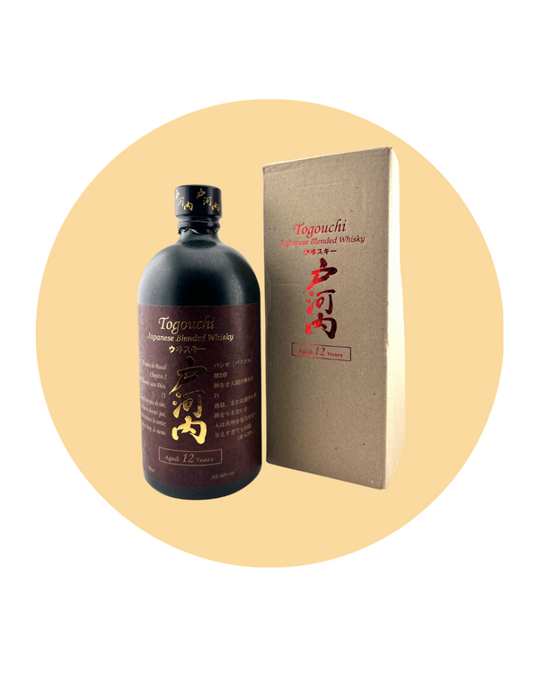 Togouchi 12 Years Old whisky is a testament to the unique aging process and exceptional blend of Scottish malt and Canadian grain