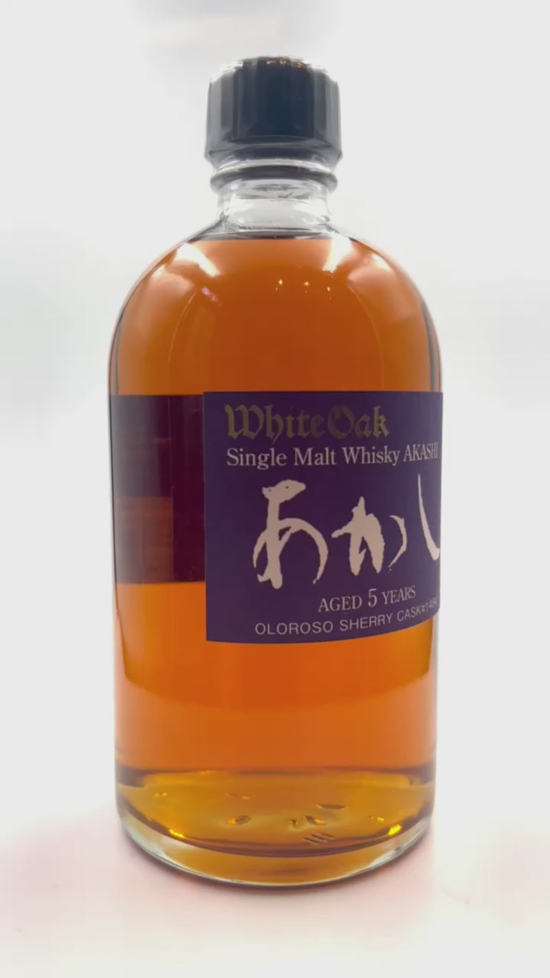 Akashi Japanese Whisky - 5 Years Old Oloroso Sherry Cask